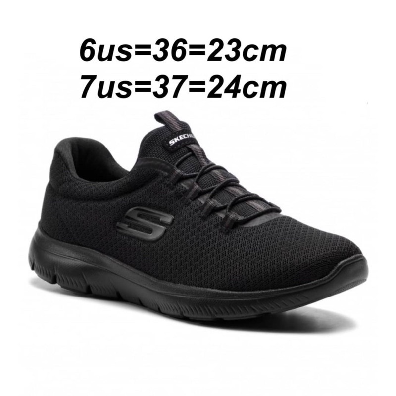 รองเท้าลำลองผู้หญิง SKECHERS รุ่น Summits Memory Foam สีดำ (12980/BBK) ของแท้ 💯% จาก Shop