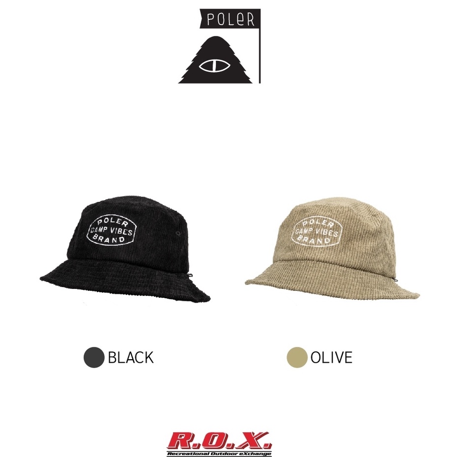 black pyramid bucket hat