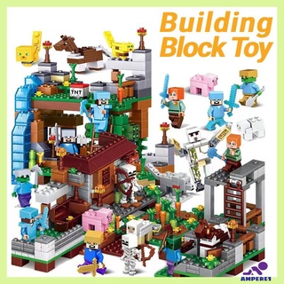 🔥พร้อมส่ง🔥เลโก้ Lego My World มายคราฟ MineCraft เกรดพรีเมี่ยม งานสวย ต่อสนุก รวมกันต่อเป็นบ้านหลังใหญ่ได้ครับผม❤ -AME