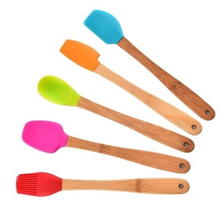 Silicone squeegee 5 pcs เซทไม้พายซิลิโคน