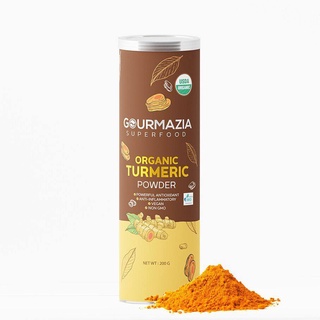 ขมิ้น ผงขมิ้นออแกนิก 200g / Turmeric Powder 200g