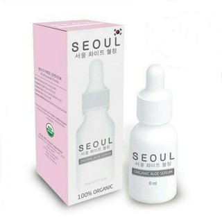  Seoul Serum เซรั่มโซลอโล ขนาด 8 ml.(หน้ากล่องขาว)