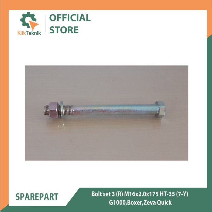 Bolt set 3 (R) M16x2.0x175 HT-35 (7-Y) G1000, Boxer, Zeva Quick
