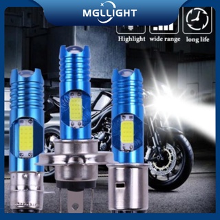 MGLLIGHT ไฟหน้ารถจักรยานยนต์ Led H4 H6 P15D Ba20D Hi ไฟต่ำ Dc 12v 1PCS