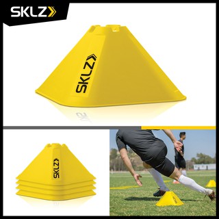 SKLZ - Pro Training Agility Cones / 6 นิ้ว ชุด 4 ชิ้น มาร์กเกอร์โคน กรวยซ้อมบอล กรวยฝึกซ้อม กรวยซ้อมกีฬา โคนมาร์กเกอร์