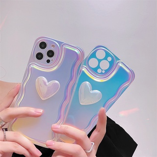 เคสโทรศัพท์มือถือ ลายคลื่นเลเซอร์ สําหรับ Iphone 13ProMax 11ProMax iPhone12 ProMax XS Max