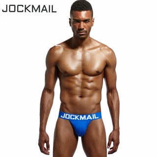 Jockmail กางเกงชั้นใน ผ้าฝ้ายแท้ ดูดซับเหงื่อ เซ็กซี่ สําหรับผู้ชาย