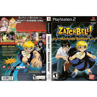 ZATCH BELL! MAMODO BATTLES [PS2 US : DVD5 1 Disc]