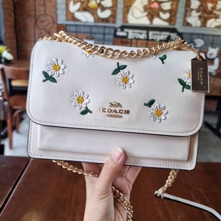 แท้💯 🌼COACH KLARE CROSSBODY WITH DAISY EMBROIDERY🌼