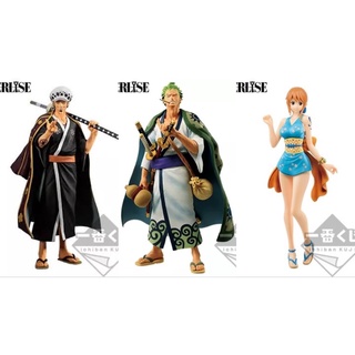 [ของแท้🇯🇵/พร้อมส่ง✅] One Piece Ichiban Kuji Wanokuni - Law/Zoro/Nami (งานจับฉลาก) ตัวใหญ่