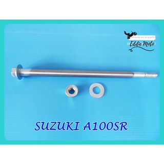 SUZUKI A100SR REAR AXLE SET COMPLETE // แกนล้อหลัง ครบชุด