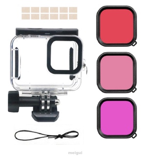เคสกันน้ํา กันฝุ่น ทนทาน กันหาย แบบเปลี่ยน สําหรับ Gopro Hero 9