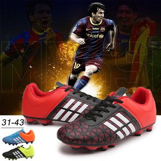 31-43 FG รองเท้าฟุตบอล ใหม่ รองเท้าสตั๊ด Messi Soccer Shoes