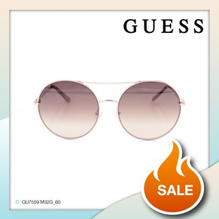 แว่นกันแดด GUESS รุ่น GU7559 สี 32G ไซส์ 60