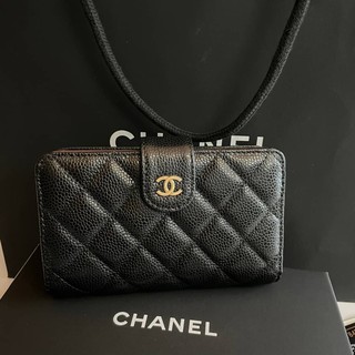 #chanel #mediumwallet Grade vip เเบบพับเเละมีซิบรอบ  อุปกรณ์ full box set