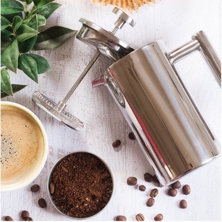 เหยือกชงกาแฟ ที่ชงกาแฟ เครื่องชงชา กาแฟ  Stainless Steel French Press เครื่องชงกาแฟ แบบกด xlamp