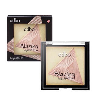 (ใช้โค้ด INCM8L3 ลด 50% สูงสุด 50 บาท)  ไฮไลท์ เบลซซิ่ง โอดีบีโอ odbo BLAZING HIGHLIGHTER #OD134