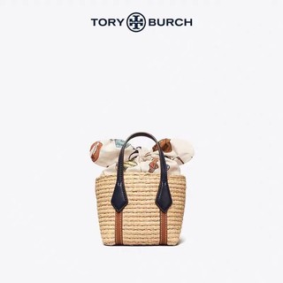 🦓🌿🌸Tory Burch Perry Straw Nana Tote กระเป๋าสาน