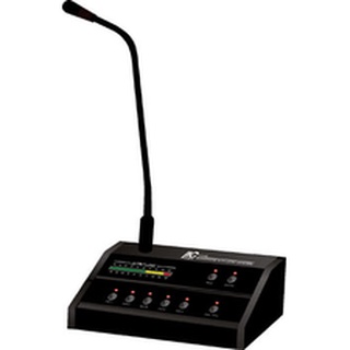 iTC Audio T-318 ไมโครโฟน ระบบประกาศ Remote Zone Paging Microphone Console with DC Supply