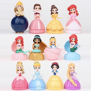 ไข่กาชาปอง เจ้าหญิงดีสนีย์ Disney Princess ขนาด 8-10 ซม. เกรดพรีเมี่ยม งานน่ารักมาก มีหลายแบบ