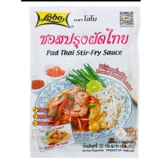 ซอสปรุงรสผัดไทย ตราโลโบ 120g.