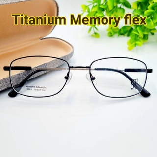 กรอบ​แว่น​JSKรุ่น​20​1-1​Memory​Titanium​ขาแว่นตา​บิดงอได้ไม่หักนำไป​ตัด​เลนส์​สายตา​ได้ทุกชนิด​