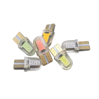 LEADTOPS 1PCS T10 W5W 168175194 2825 COB กันน้ำ LED รถรถ WEDGE ไฟภายในที่จอดรถหลอดไฟ 12V LED