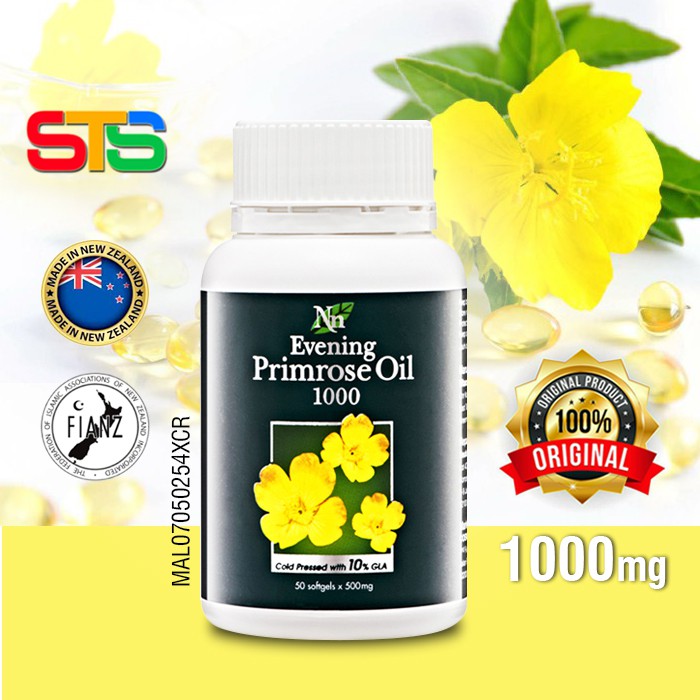 Cosway Nn Evening Primrose Oil 1000มก. - 50 ซอฟท์เจล (341103)