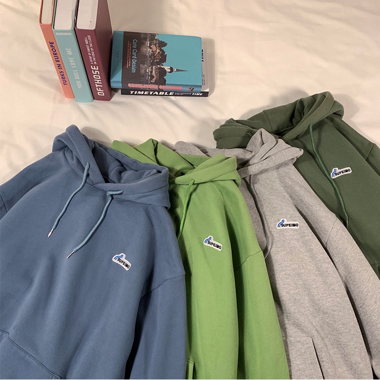 SHINee11 เสื้อกันหนาวแขนยาว มีฮู้ด ขนาดใหญ่ สไตล์ฮิปฮอป สำหรับผู้ชายและผู้หญิง 6สี [M-3XL]