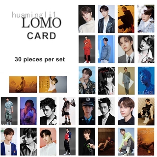 การ์ดโปสเตอร์ Uniq Wang Yibo Single Lomo ขนาดเล็ก 30 ชิ้น