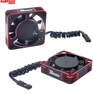 SURPASS Rocket Cooling fan 40mm Alloy Fan Rotates16000 rpm 8.5V for 1/10 1/8 RC Car 540 550 Brushless Motor ESC Fast Cooling