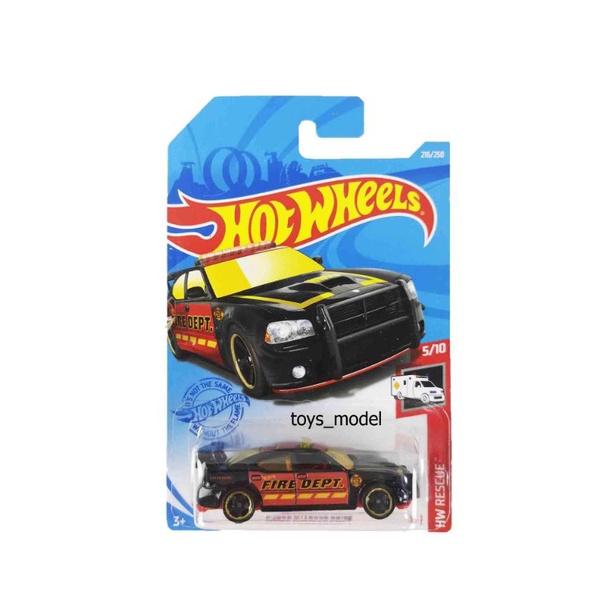 Hotwheels รุ่น Dodge Charger Drift Fire Dept #0