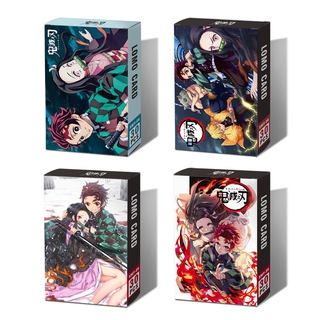 Demon Slayer Lomo Card Anime Photocard 30 ชิ้น / กล่อง