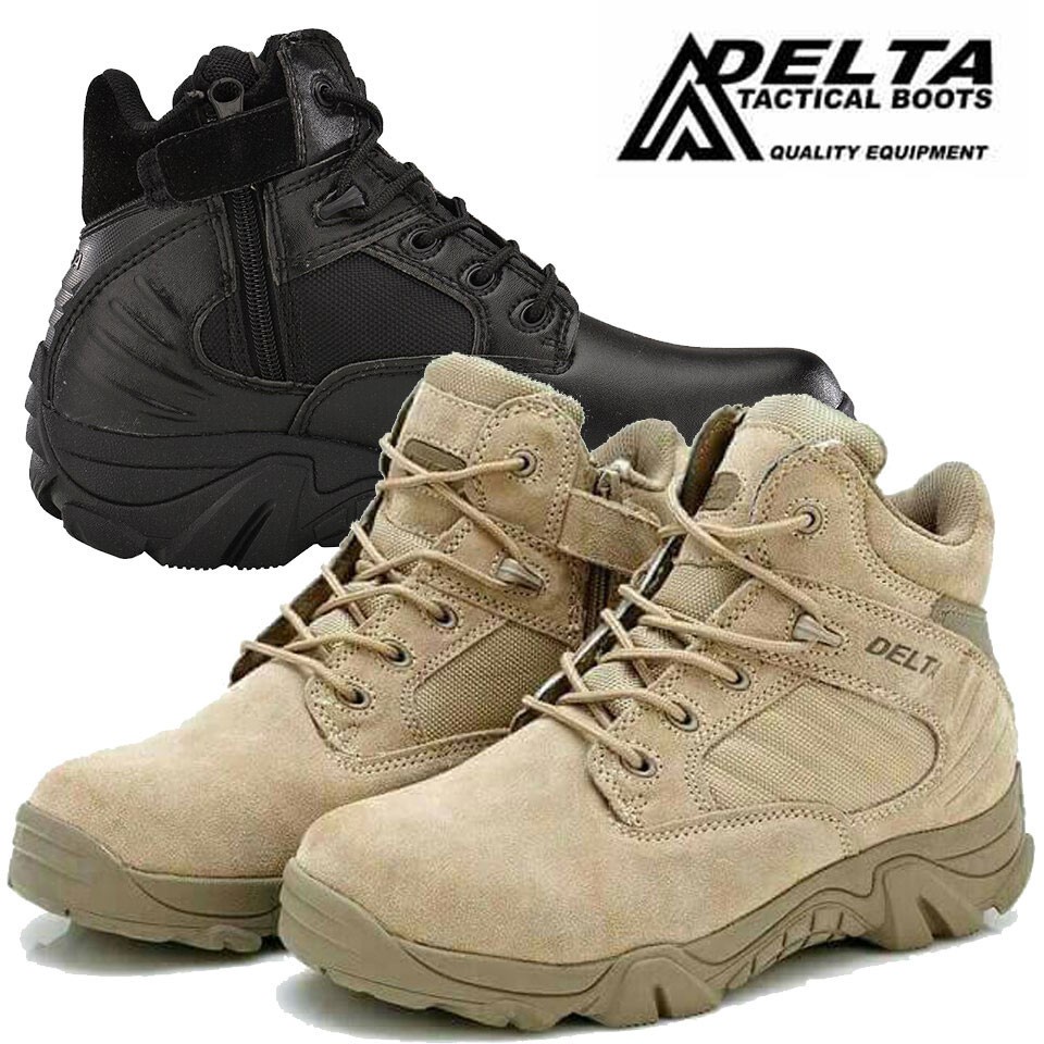 2023 รองเท้าเดินป่า New Delta รองเท้ายุทธวิธี Tactical boots