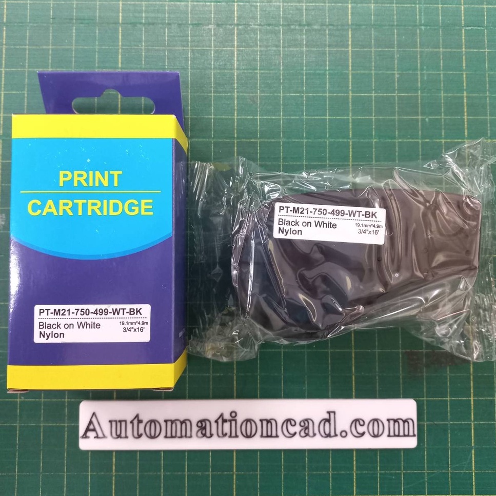 M21-750-499 ฉลากเทียบเท่า Brady  M21-500-499 M21-500-595 M21-750-595 เทป Nylon ใช้กับ BMP21
