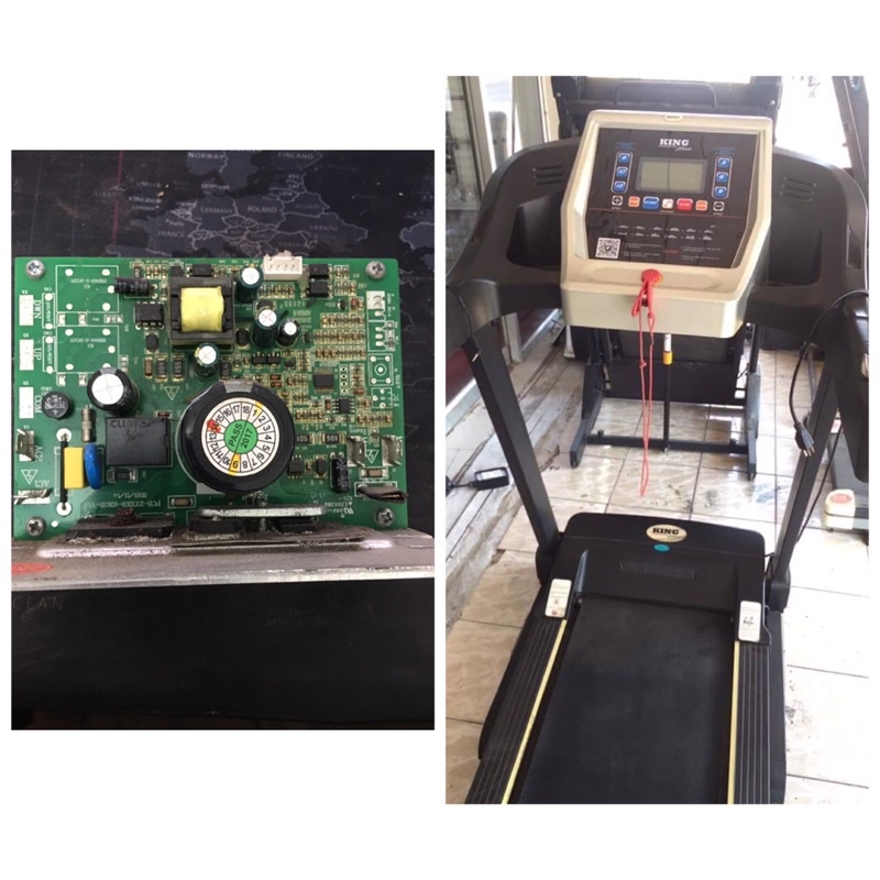 แผงลู่วิ่งKing fitness(มือ2)