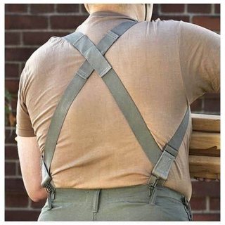 สายเอี๊ยมทหาร ของแท้ SUSPENDERS TROUSERS M-1950 รุ่นเก่า MADE IN USA. (USGOVT)