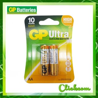 ถ่าน GP Ultra Plus+ AA (GP15AU-2U2)