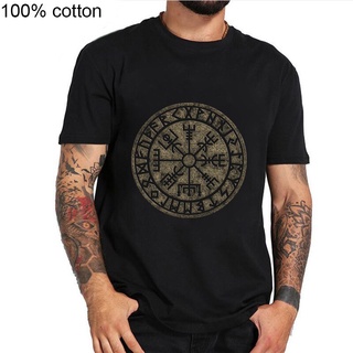 เสื้อเบลาส์ - ผู้ชาย tshirt oversize Totem Tee Vegvisir Futhark รูนนาวิเกเตอร์ไวกิ้ง Valhalla Odin