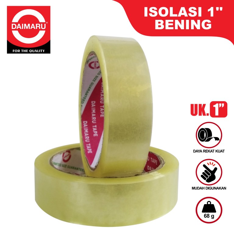 [ชิ้น] DAIMARU CLEAR INSULATION 1X 72 YARD - กล่อง / 24MM*