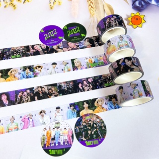 BTS Sticker 2022 SEASONS GREETINGS Washi Tape Handbook Diy Stickers