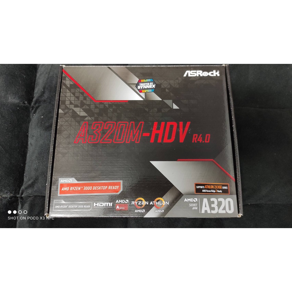 ASRock A320M-HDV R4.0 (มือสอง)