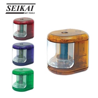 เครื่องเหลาดินสอไฟฟ้า ใส่ถ่าน ยี่ห้อ seikai