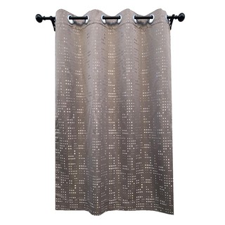 ผ้าม่าน EYELET CHILD FREEDOM STYLE DISCO 135X220 ซม. สีเทา ผ้าม่านประตู CURTAIN ผ้าม่านและมู่ลี่