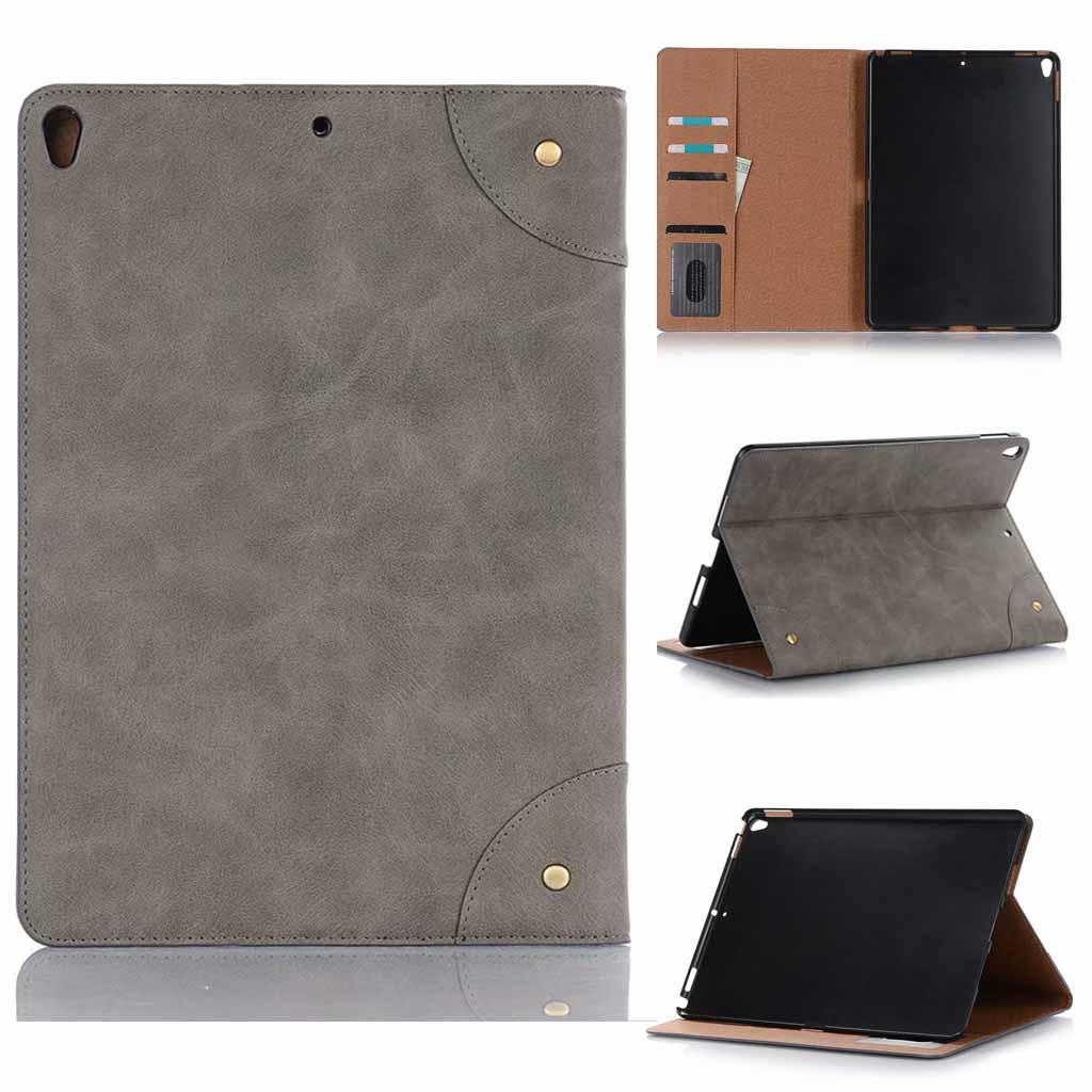 Apple iPad Case Mini4 Mini5 Air Air2 iPad5 ipad6 pro11 pro12.9 2015 Air3 10.5inch 2019 Soft Leather Cover