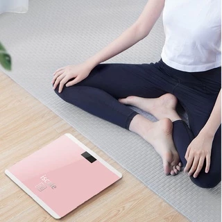 เครื่องชั่งน้ำหนักดิจิตอล 0.1-180KG จอLED เครื่องชั่งดิจิตอล ชาร์จด้วยUSB แสดงอุณหภูมิ (แถมสายชาร์จและสายวัด)