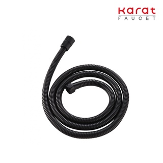 Karat Faucet สายฝักบัว สแตนเลส 304 ยาว 150 ซม. (สีดำ) รุ่น KA-06-920-55