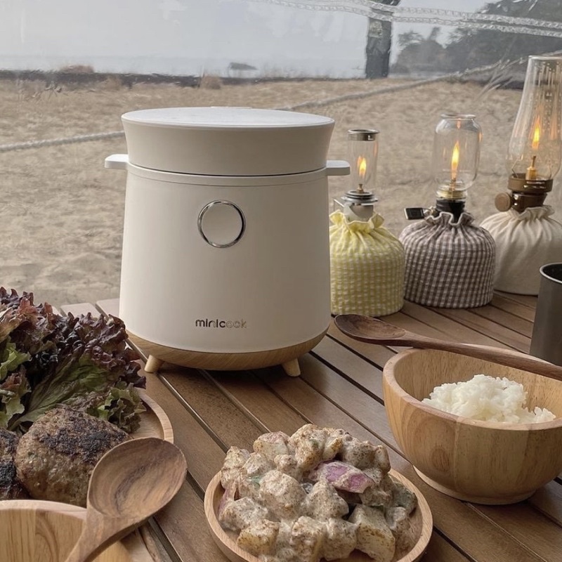 ❣️พร้อมส่ง❣️ [Minicook] (คู่มือไทย) Mini Rice Cooker 1.5L (ลดน้ำตาลสูงสุด 49%) / หม้อหุงข้าวมินิมอละ