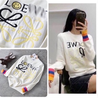 💫New💫(พร้อมส่ง) เสื้อสเวตเตอร์ Lowe X Smily Sweater