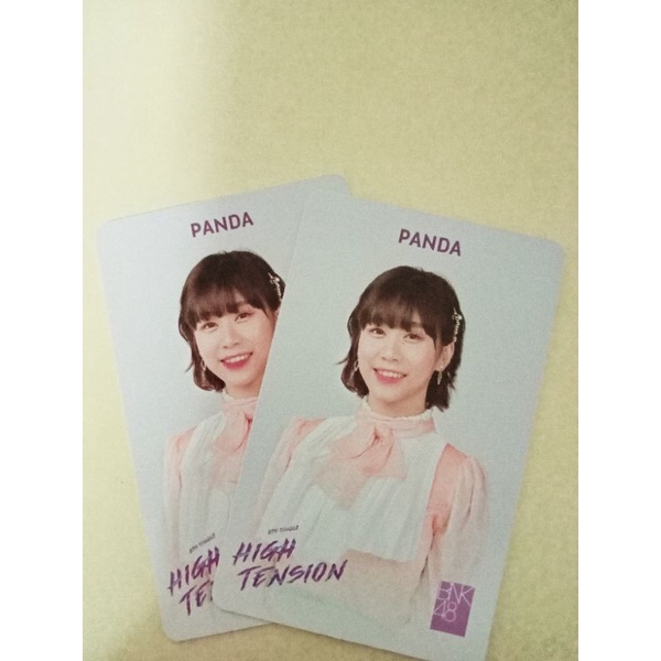 music card แพนด้า PANDA BNK48 (ไม่ขูด)